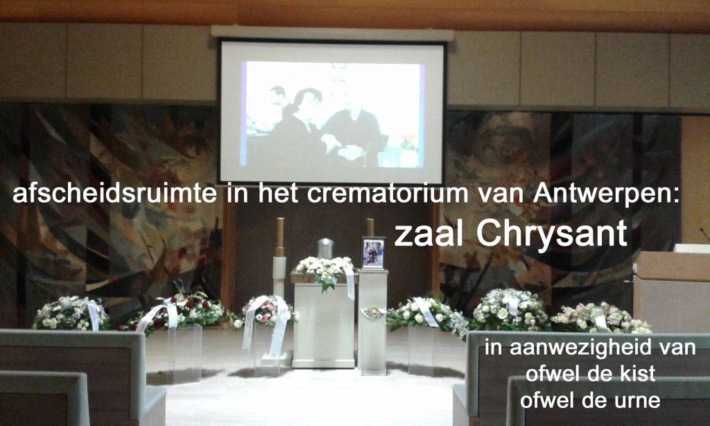 crematorium Wilrijk aula Chrysant
